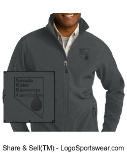 Port Authority Men's Core Soft Shell Jacket Design Zoom